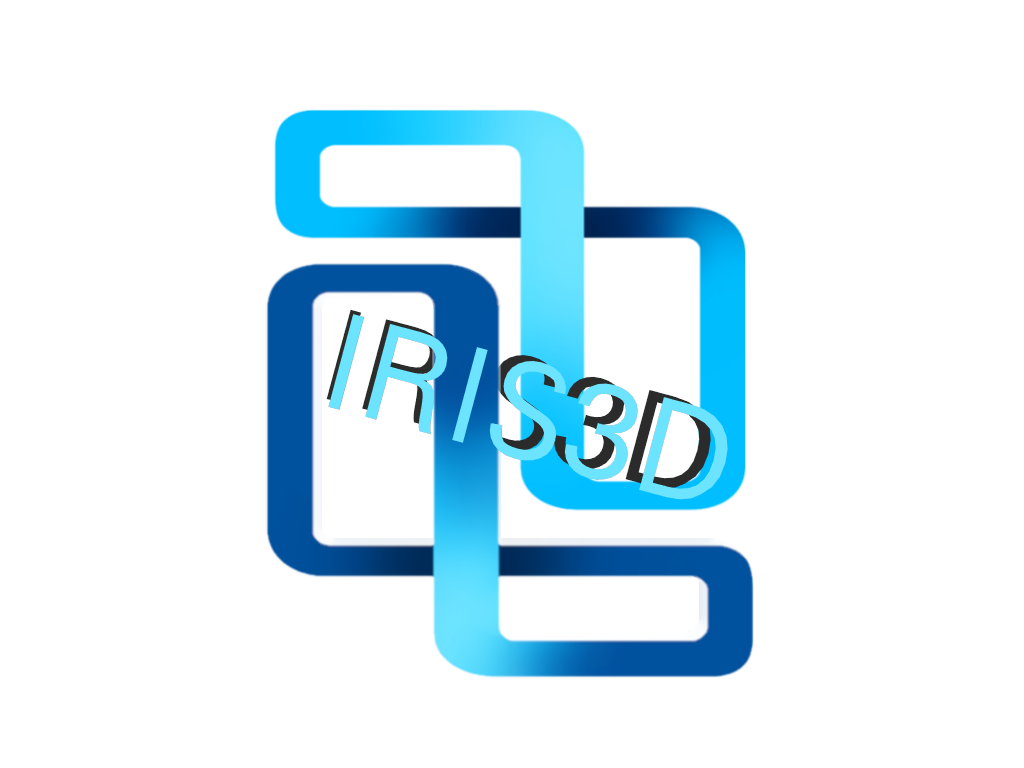 IRIS Logo with IRIS3D text
