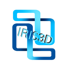 IRIS Logo with IRIS3D text